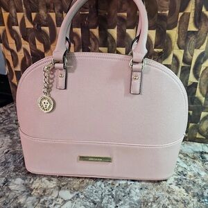 Anne Klein Pink Dome Satchel